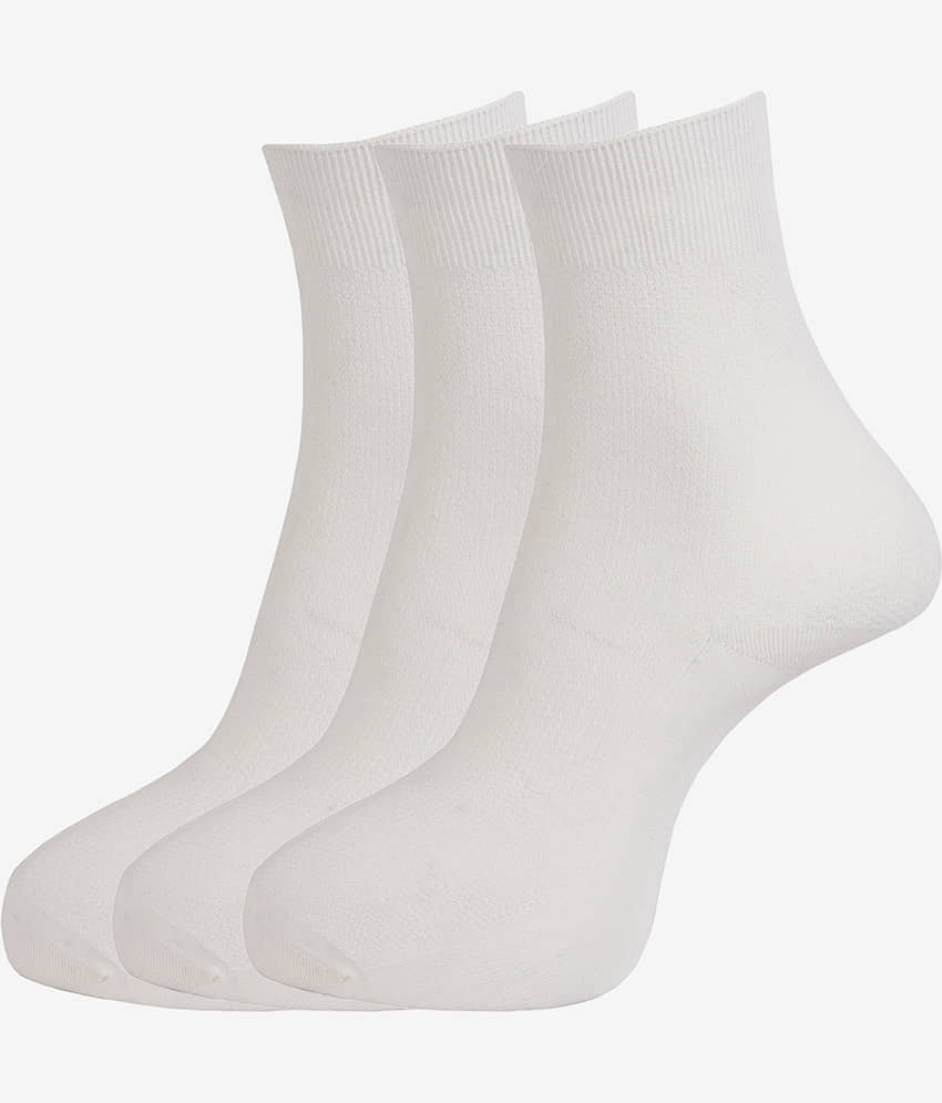Dollar - Cotton Men's Solid Multicolor Ankle Length Socks ( Pack of 3 )