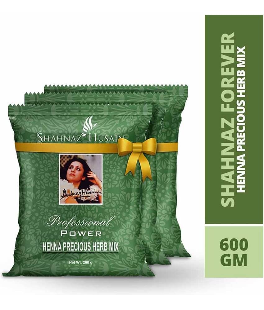 Shahnaz Husain Forever Henna Precious Herb Mix 3x200g(Combo Pack)