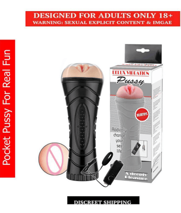 kamahouse Premium Vibrating Masturbator With Remote Control And 7 Vibration Modes Sex Toy For Men