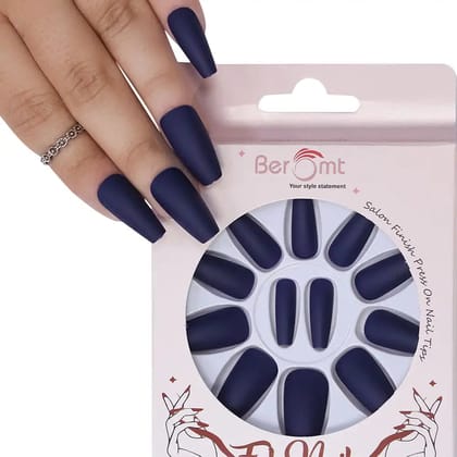 MATTE NAILS- (Buy1 Get1 FREE)-Carbon Blue