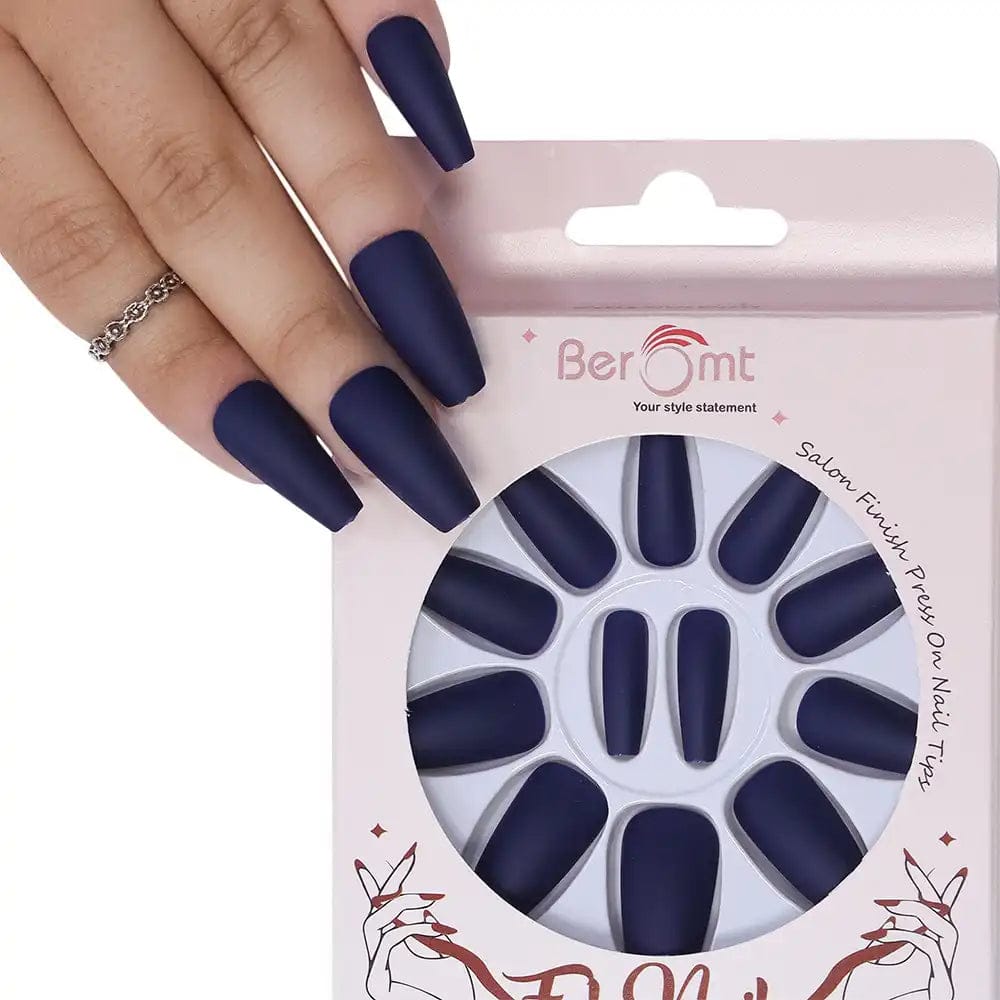 MATTE NAILS- (Buy1 Get1 FREE)-Carbon Blue