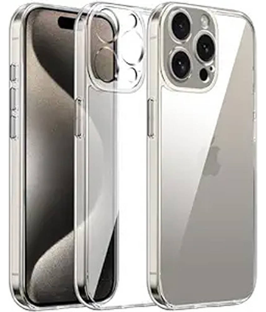 VAKIBO Plain Cases Compatible For Silicon iPhone 15 Pro Max ( Pack of 1 )