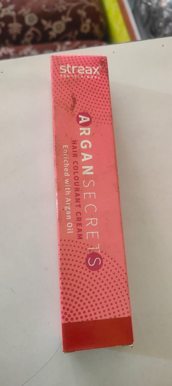 Streax Professional Argan Secrets Hair Colourant Cream