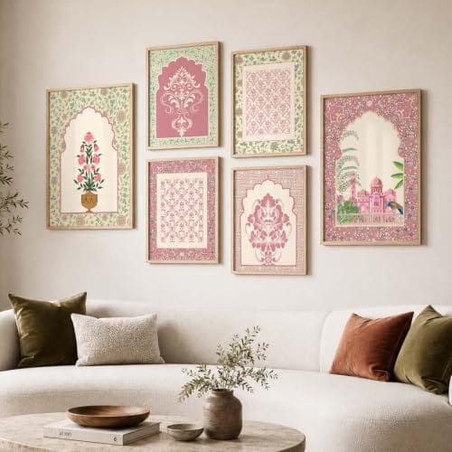 Home Decoration -Indian Traditional Madhubani Framed Painting for Living Room Bedroom Office Decor -Painting for