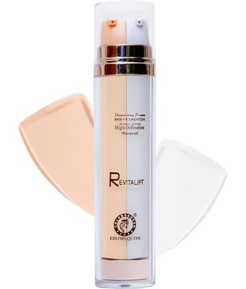 Colors Queen REVITALIFT High Definition Liquid Foundation 2 IN 1 Medium 40 g