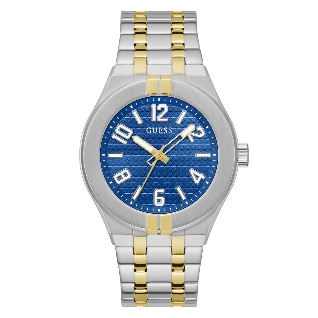 Guess Men 44 mm Blue Dial Analog Watch- GW0661G1-Blue