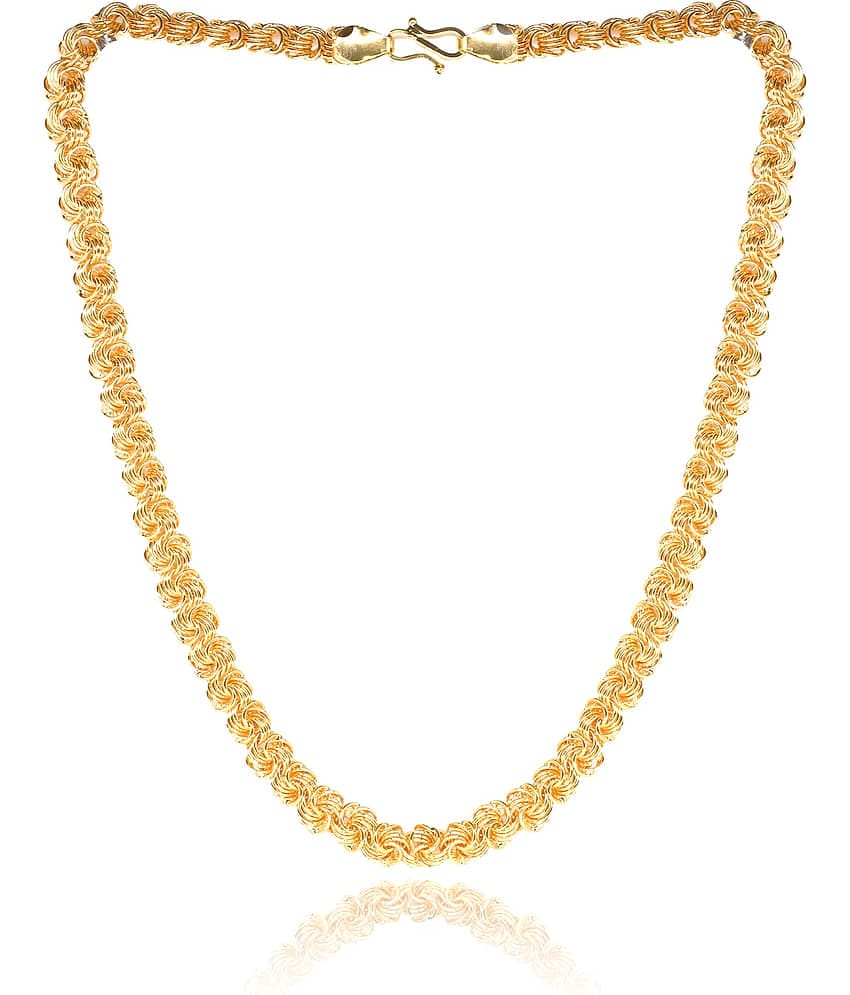 SHANKH-KRIVA Gold Plated Chain ( Set of 1 )