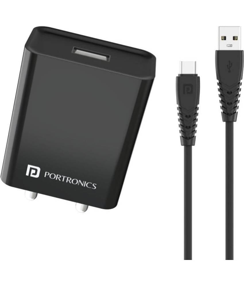 Portronics - Type C 2.4A Wall Charger