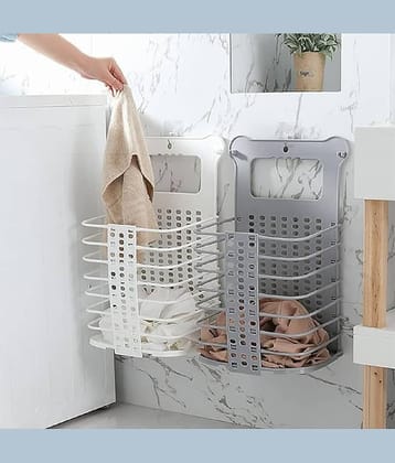 RAMDEV ENTERPRISE Multicolor Laundry Bags ( Pack of 1 )