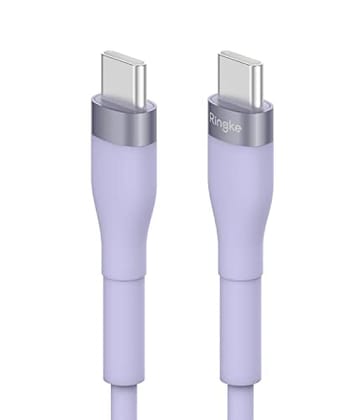 Ringke Fast Charging Pastel Cable USB Type-C to Type-C - (1.2m)-Purple
