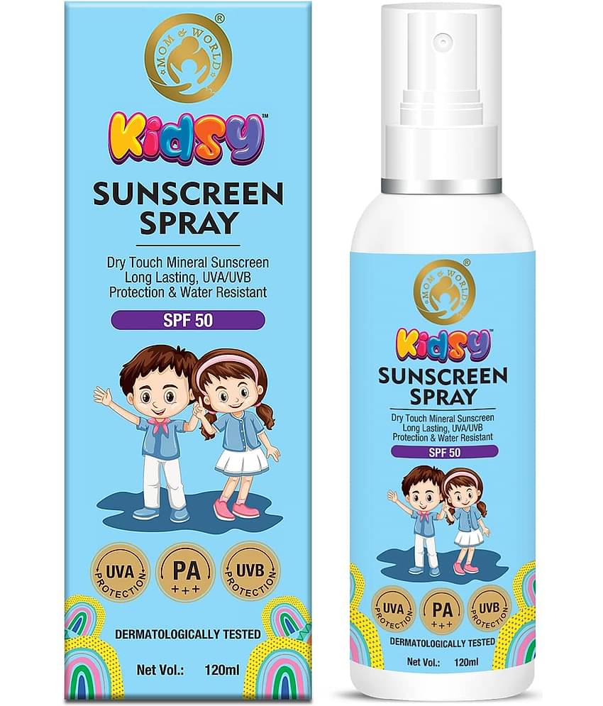 Mom & World Sunscreen Cream For All Skin Type ( Pack of 1 )
