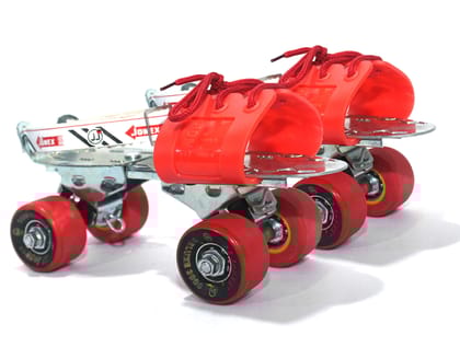 JONEX Deluxe Roller Skates, Adjustable Illuminating Skates for Adults, Outdoor & Indoor Use