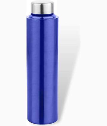 Dynore - Fridge Bottle Navy Blue Navy Blue Fridge Water Bottle 750 mL ( Set of 1 )