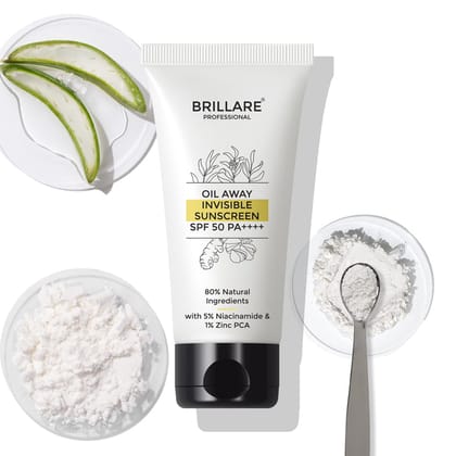 Oil Away Invisible Sunscreen with SPF50