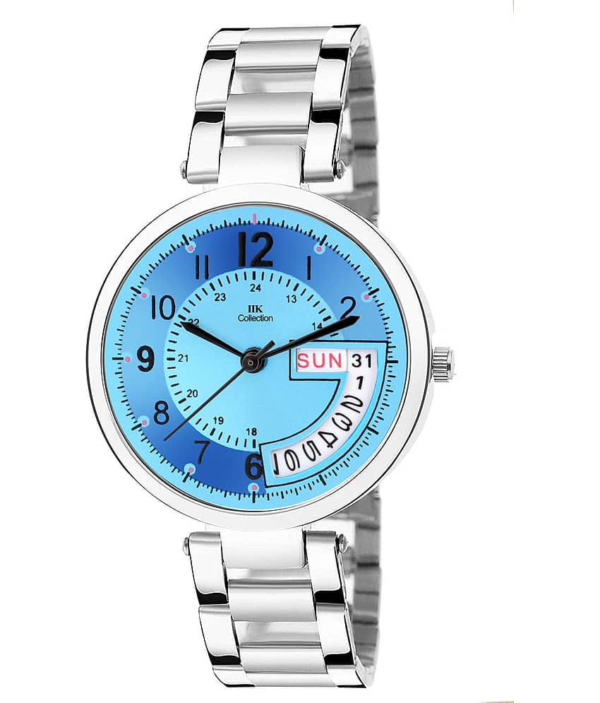 IIK COLLECTION - Silver Stainless Steel Analog Womens Watch