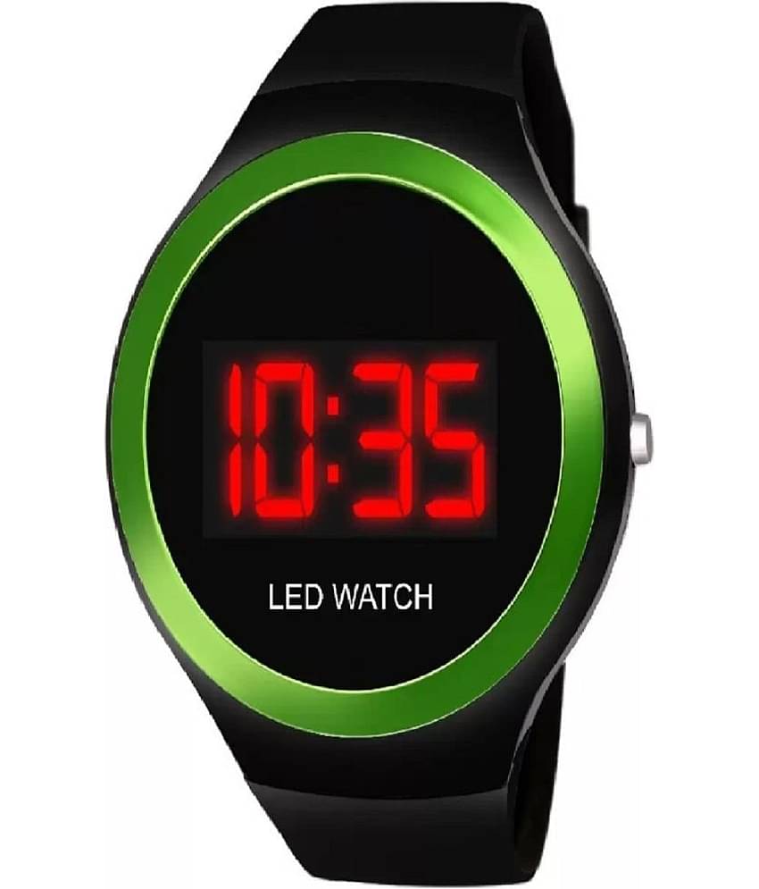 Hala - Black Dial Digital Boys Watch ( Pack of 1 )