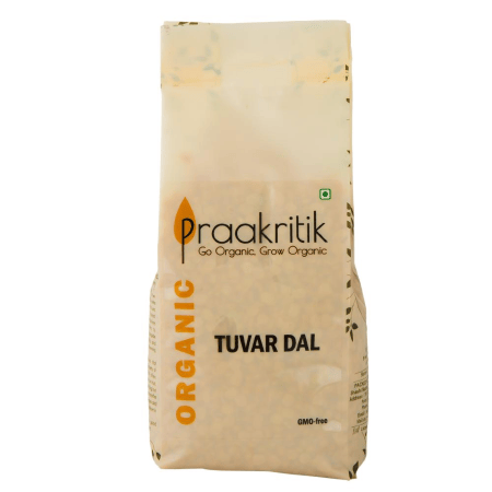 Praakritik Organic Tuvar Dal 500g