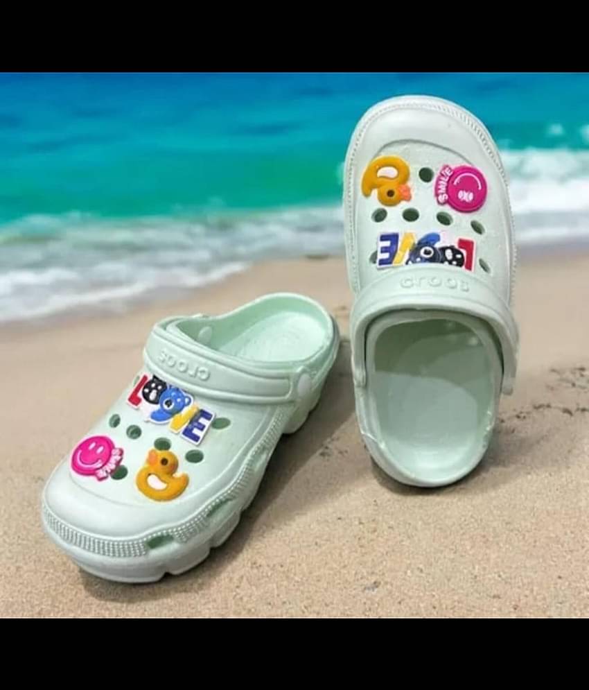 Jumpback Sea Green Women's Toe Covered Flip Flop