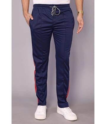 Estro Navy Polyester Mens Trackpants ( Pack of 1 ) - None