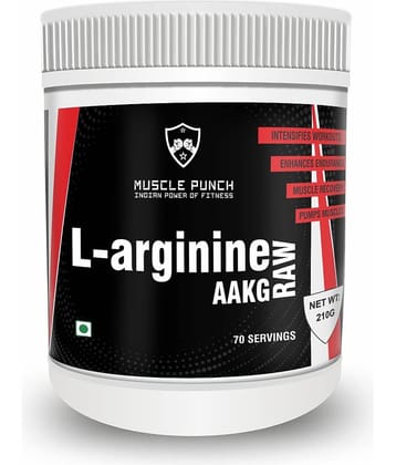 Muscle Punch Muscle Punch - Arginine RAW 210 GM 240 gm Powder