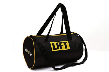 Gym Bag Duffel Bag for boys Girls Black 15 ltr.