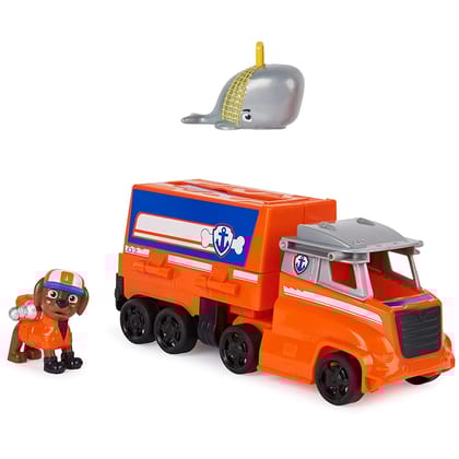 Paw Patrol Big Truck Pupâ's Zuma Transforming Toy Truck For Kids 3 Years and Above