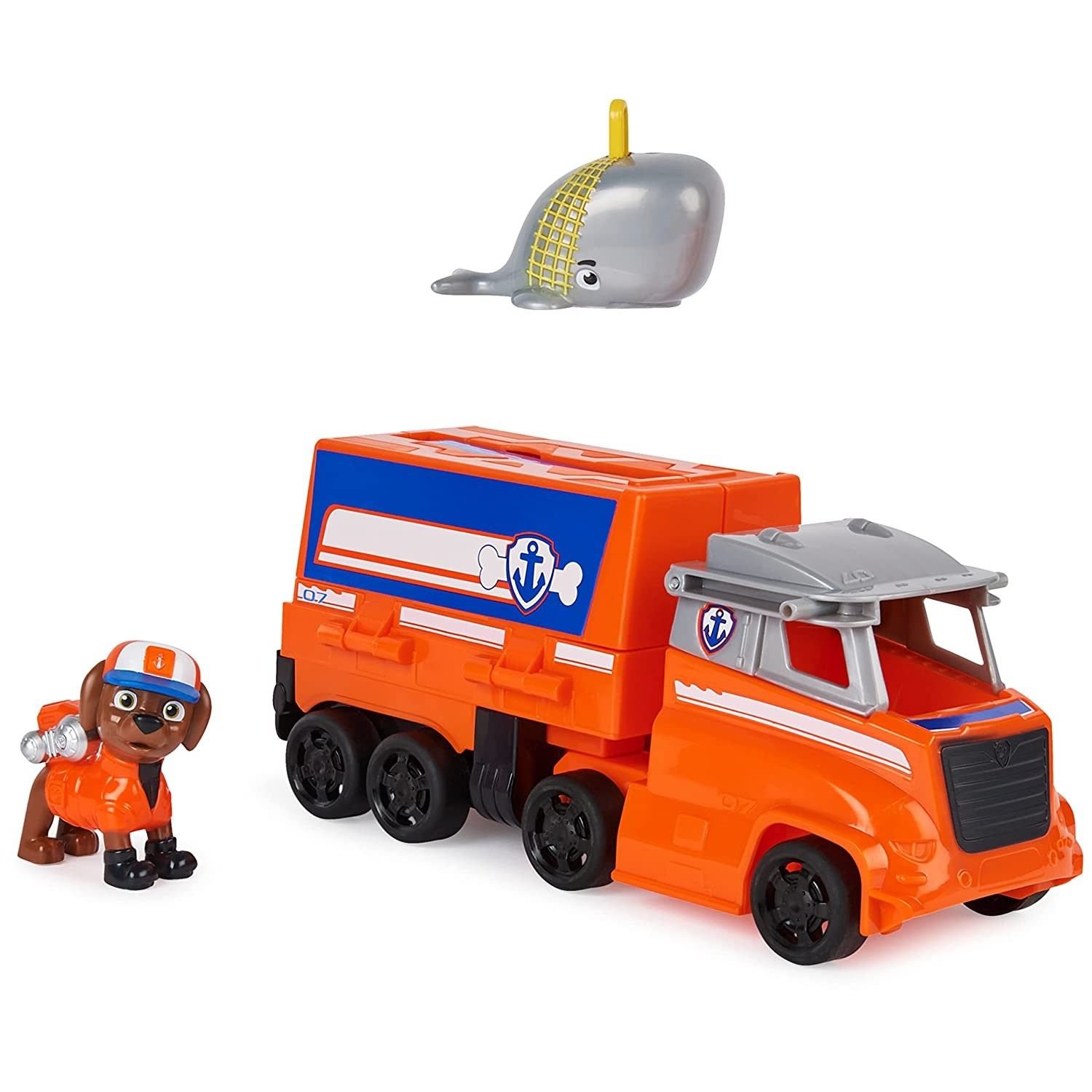 Paw Patrol Big Truck Pupâ's Zuma Transforming Toy Truck For Kids 3 Years and Above