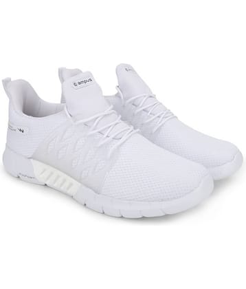 Campus BELGIUM PLUS White  Men's Sports Running Shoes
