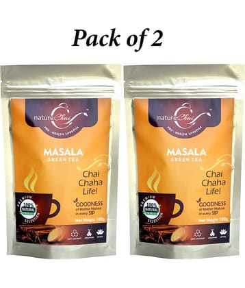 nature Chai Masala Chai Tea Loose Leaf Masala 100 gm Pack of 2