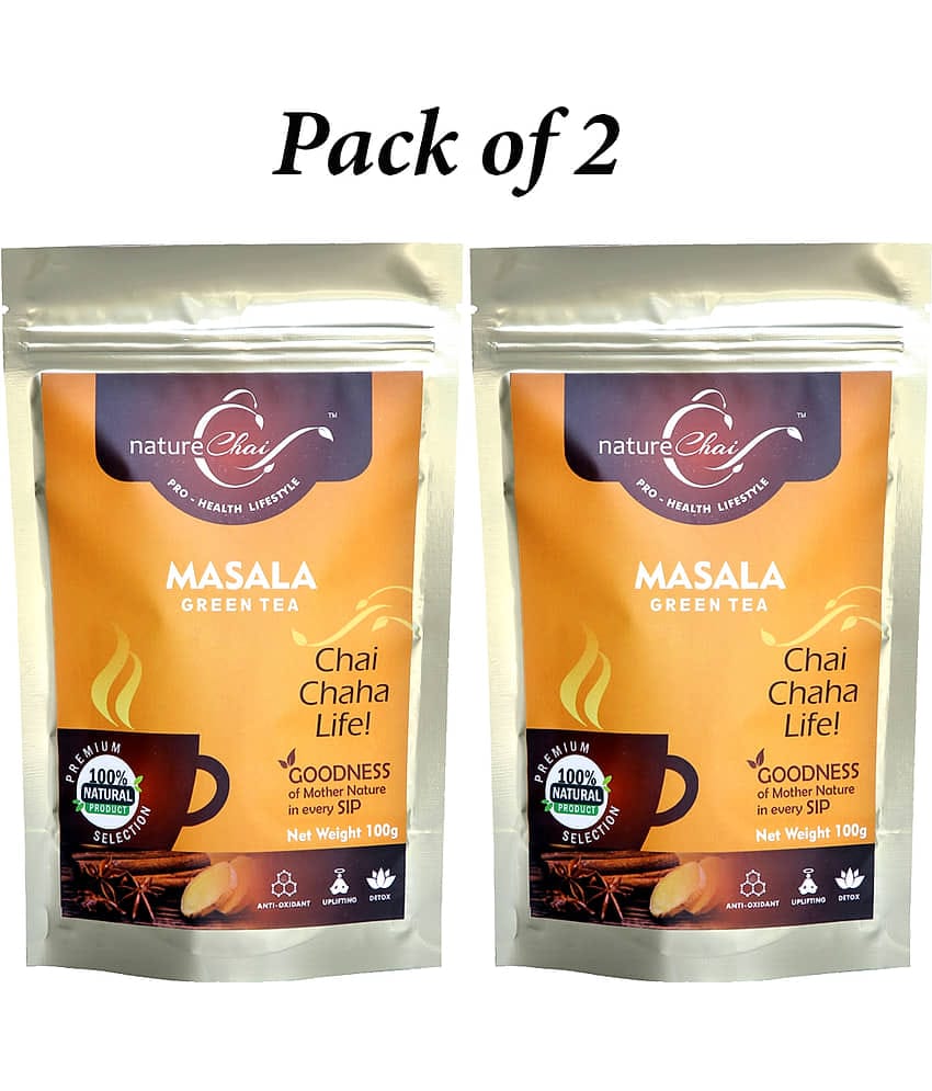 nature Chai Masala Chai Tea Loose Leaf Masala 100 gm Pack of 2