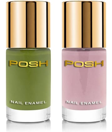 Posh Nail Polish Multi Glossy Pack of 2 9 mL