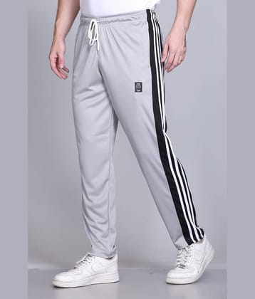 HVBK Grey Polyester Men's Trackpants ( Pack of 1 )