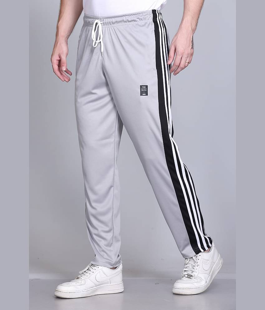 HVBK Grey Polyester Men's Trackpants ( Pack of 1 )