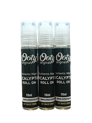 Eucalyptus Roll-on/Nilgiri oil Roll-on - Combo Pack
