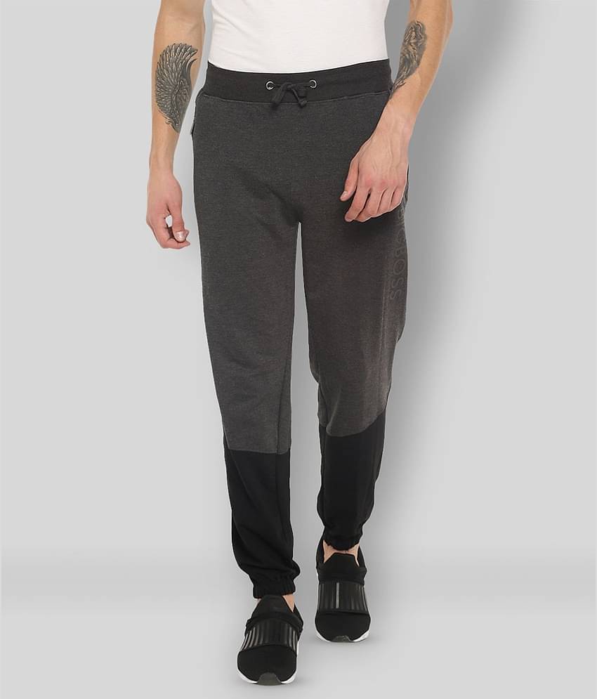 Dollar - Grey Cotton Men's Joggers ( Pack of 1 )