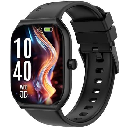 Titan Smart 3 Smart Watch with 1.96" Super AMOLED Display, 200+ Smartwatch Faces, Upto 7 Days Battery (Black)