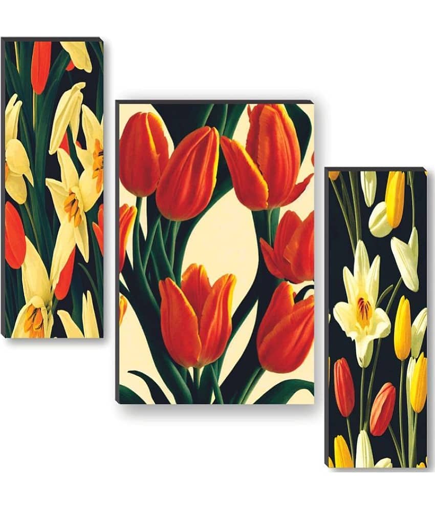 Saf - Floral Painting Without Frame