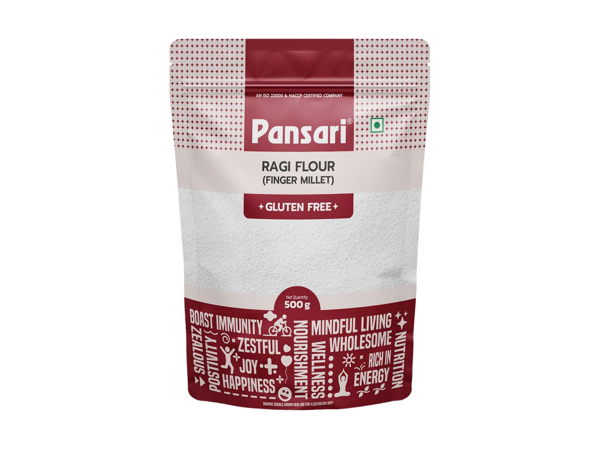 Pansari Ragi Atta / Finger Millet - 500gm