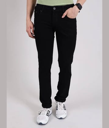 Hoffmen Regular Fit Faded Men's Jeans - Navy Blue ( Pack of 1 )