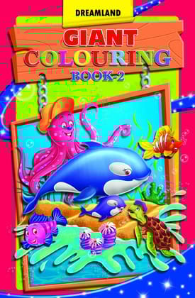 Giant Colouring Book 2 for Kids Age 1 -6 Year [Paperback] Dreamland Publications