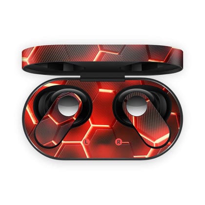 Matrix Orange OnePlus Nord Buds Skin