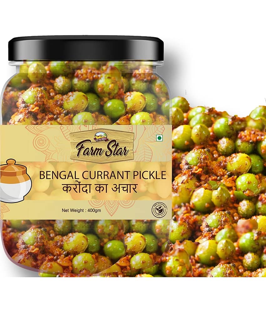 Farm Star Karonda- Bengal Currant Fruit Pickle 400 g
