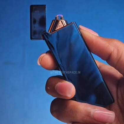 Lumina Double Arc Rechargeable Metallic Lighter-Multicolor