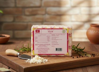 Mishti Gourmet Premium Artisanal Edam Cheese 200G-0% Preservatives Mishti Gourmet Premium Artisanal Edam Cheese 200G-0% Preservatives