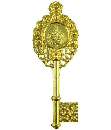 DvR ClicK - Brass Kuber Kunji Key