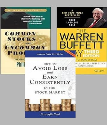 Common Stocks and Uncommon Profits + The Warren Buffet Way  + How to Avoid Loss and Earn Consistently in the Stock Market