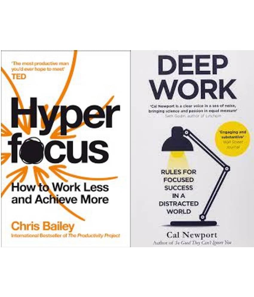 Hyperfocus + Deep Work (Best Selling Combo)  (Paperback, Chris Bailey, Cal Newport)