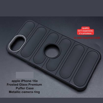 Black Wave Case for Apple Iphone 16E