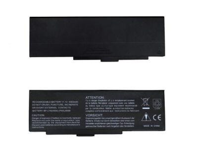 Laptop Battery For HCL BP 8089, 11.1V 9 Cells 6600mAh -Compatible