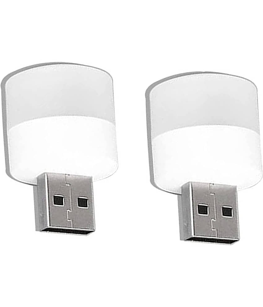 Lenon - White Night Lamp ( Pack of 2 )
